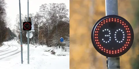 Hastighetspåminnare - en effektiv fartdämpare