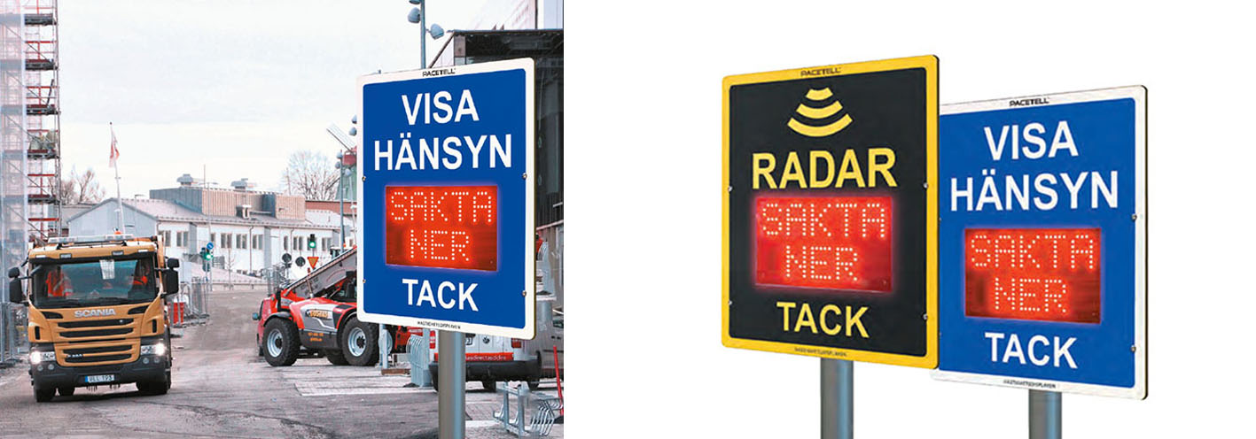Pacetell mini, ny digital fartvarningsskylt