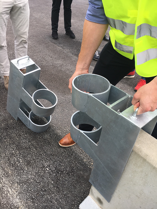 Bild på delad Flexcorner