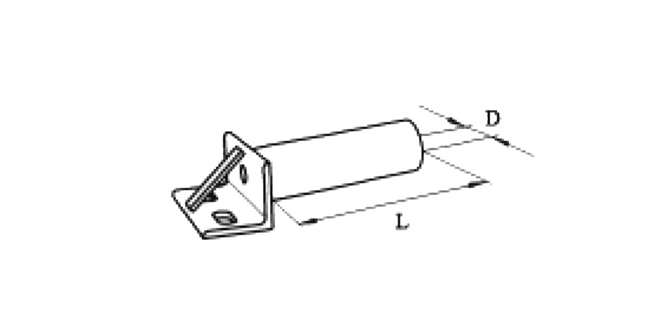 Ritning av ett armaturfäste