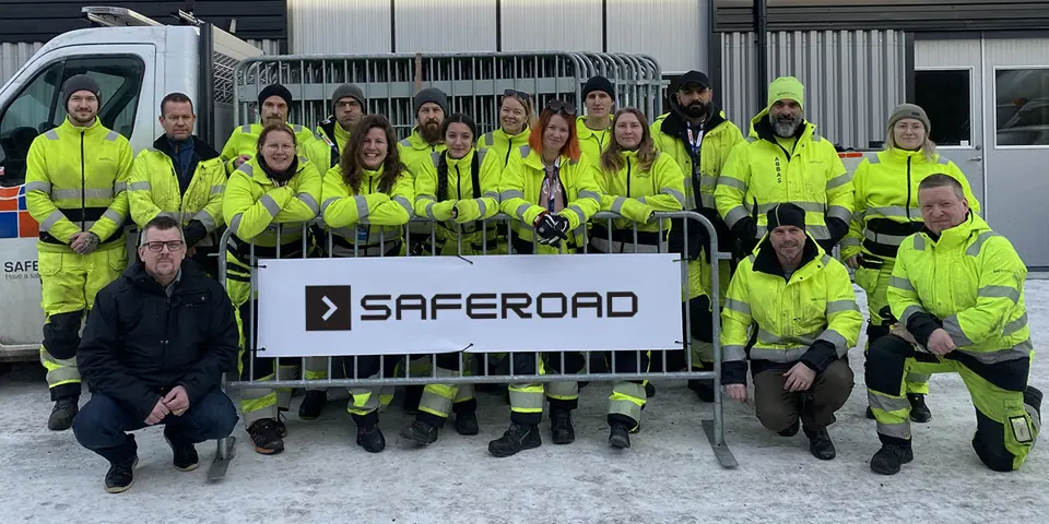 Hela gänget som arbetade under rallyt 2023