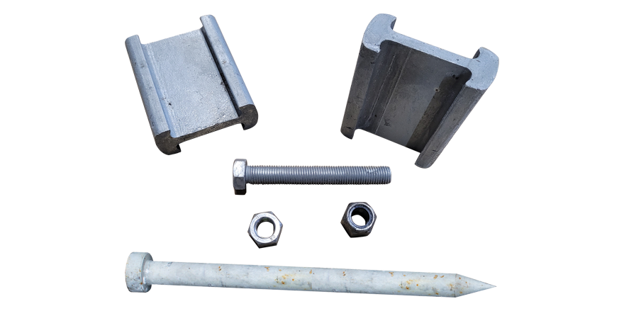 Förankringsdelar till skyddsbarriären DELTABLOC